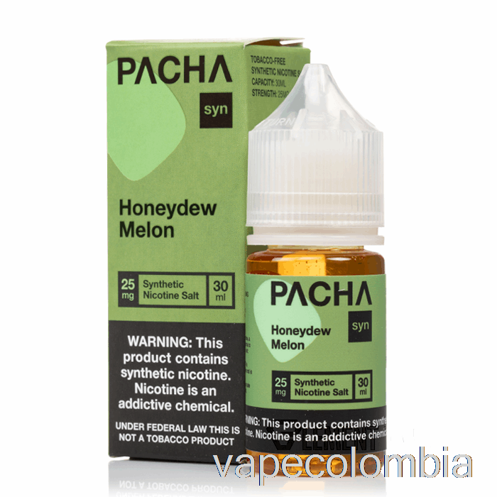 Vape Desechable Melón Dulce - Sales De Pachamama - 30ml 25mg